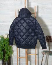 Giubbino uomo Tommy Hilfiger Quilted Hooded Jacket - Desert Sky MW0MW27588 DW5