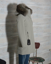 RRD PARKA DONNA WINTER LONG LADY FUR TORTORA W22501FT