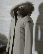 RRD PARKA DONNA WINTER LONG LADY FUR TORTORA W22501FT