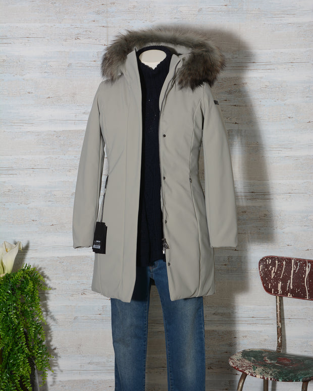 RRD PARKA DONNA WINTER LONG LADY FUR TORTORA W22501FT