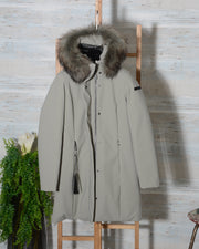 RRD PARKA DONNA WINTER LONG LADY FUR TORTORA W22501FT