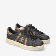 Premiata Russel-D 6505 sneakers donna in pelle nera