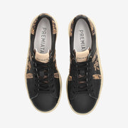 Premiata Russel-D 6505 sneakers donna in pelle nera