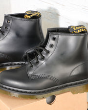 Stivale donna Dr Martens 101 6 fori Black Smooth