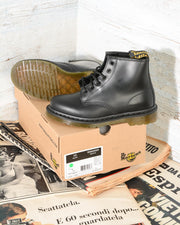 Stivale donna Dr Martens 101 6 fori Black Smooth