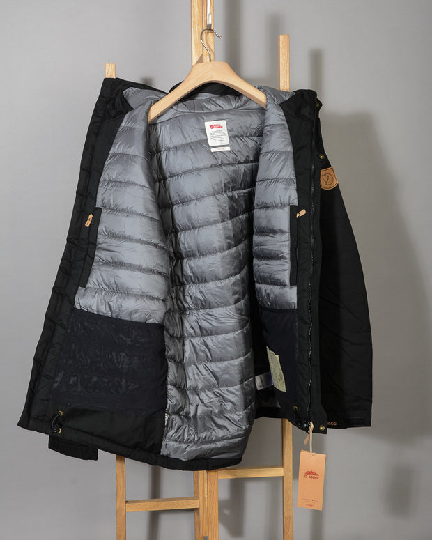 Giacca invernale uomo Fjallraven SKOGSÖ PADDED JACKET F82279 550 Black -7