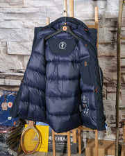 Parka uomo Save The Duck linea Arctic Man P3791M SMEG9 colore 00146 Blue Black – blu scuro -4