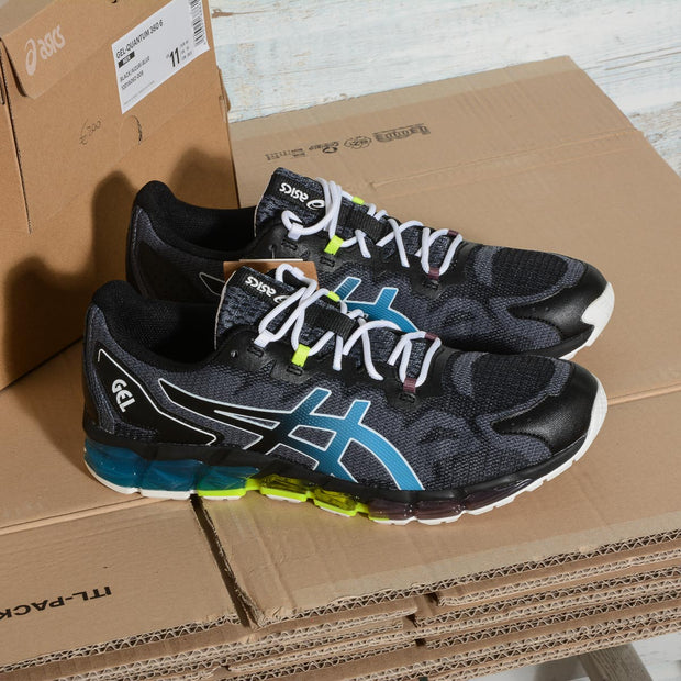 ASICS Footwear Sportstyle GEL QUANTUM 360 6 1201A062_008 BLACK AIZURI BLUE (9 di 12)