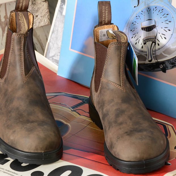 Stivale Blundstone uomo 585 Rustic Crazy Horse