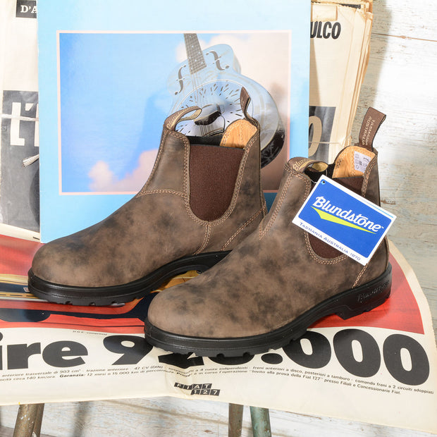 Stivale Blundstone uomo 585 Rustic Crazy Horse