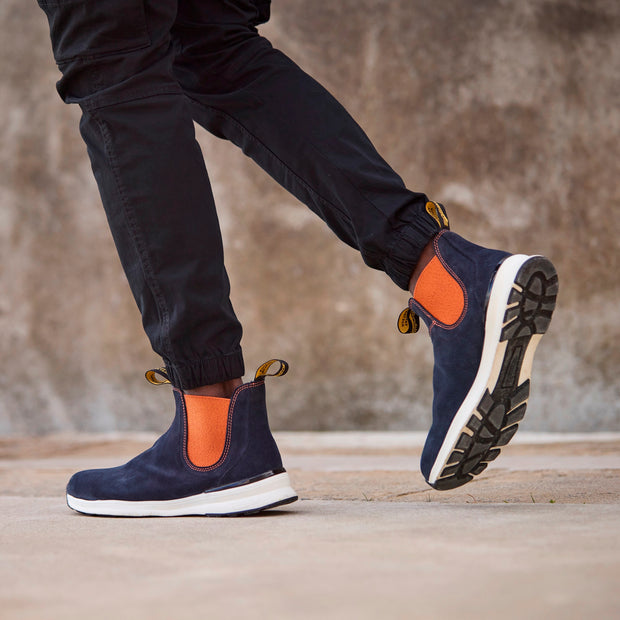 Blundstone Uomo 2147 Active Stivale Navy e Orange