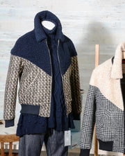 Bomber Donna in lana Due Soli La Boum DS44 (1)