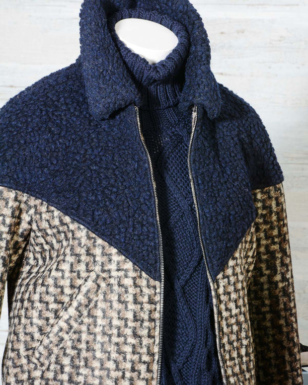 Bomber Donna in lana Due Soli La Boum DS44 (2)