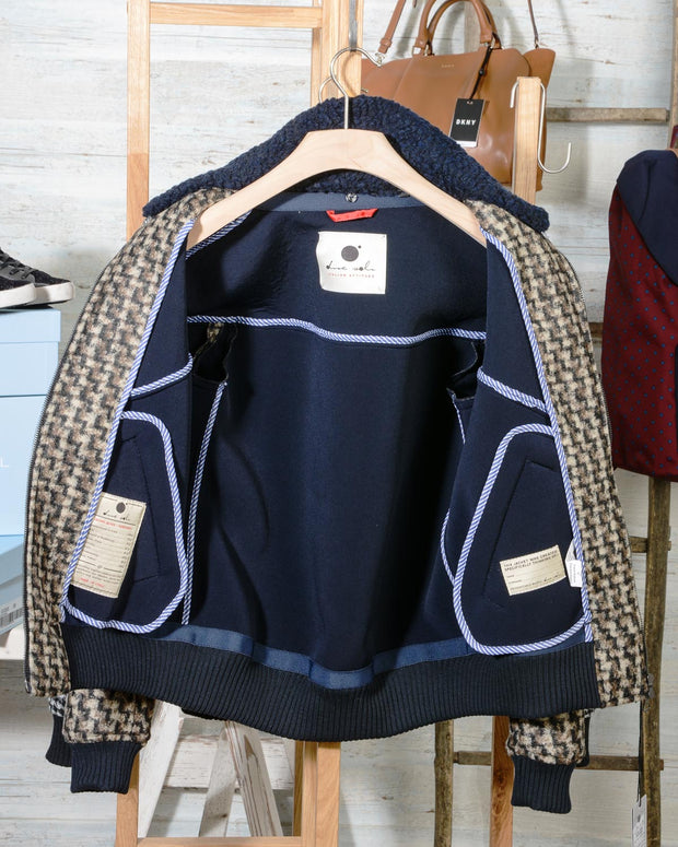 Bomber Donna in lana Due Soli La Boum DS44 (7)