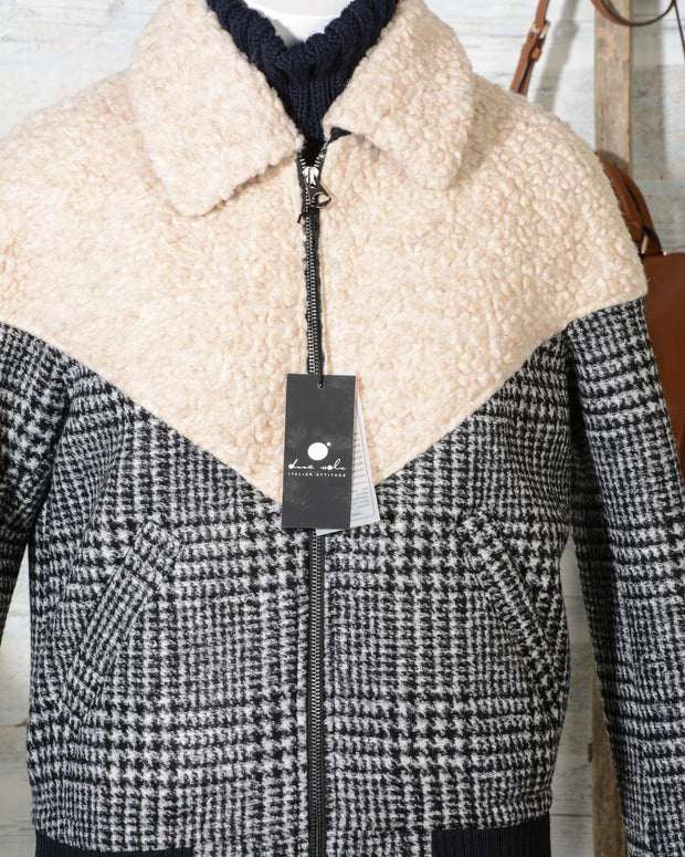 Bomber Donna in lana Due Soli La Boum DS46 (10)