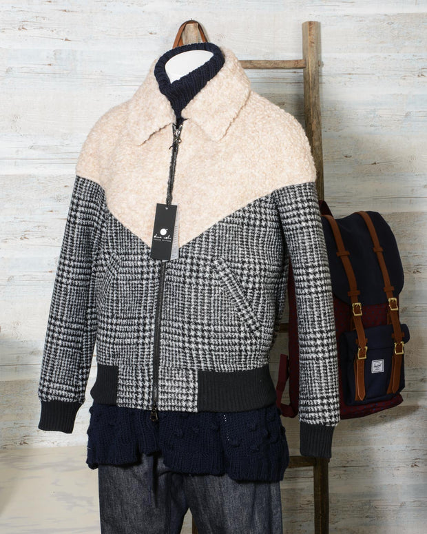 Bomber Donna in lana Due Soli La Boum DS46 (11)
