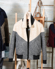 Bomber Donna in lana Due Soli La Boum DS46 (1)