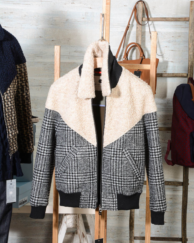 Bomber Donna in lana Due Soli La Boum DS46 (1)
