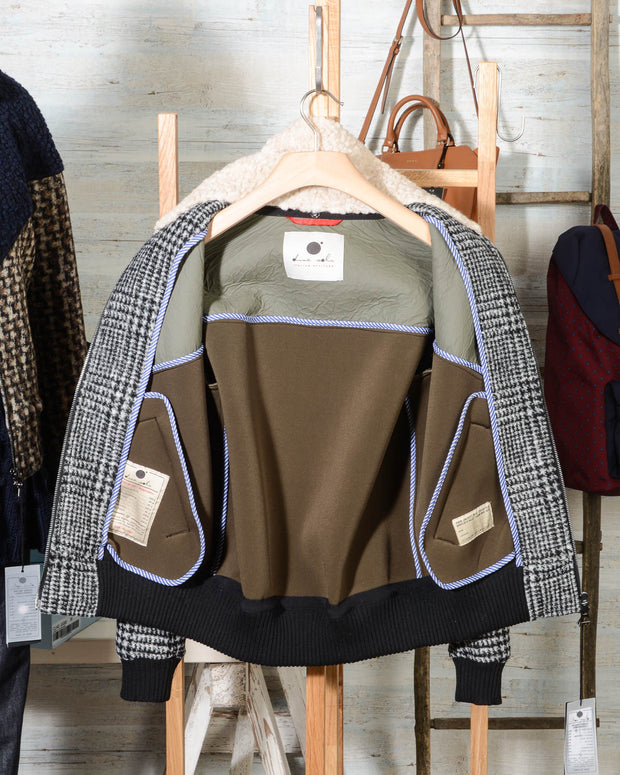 Bomber Donna in lana Due Soli La Boum DS46 (3)
