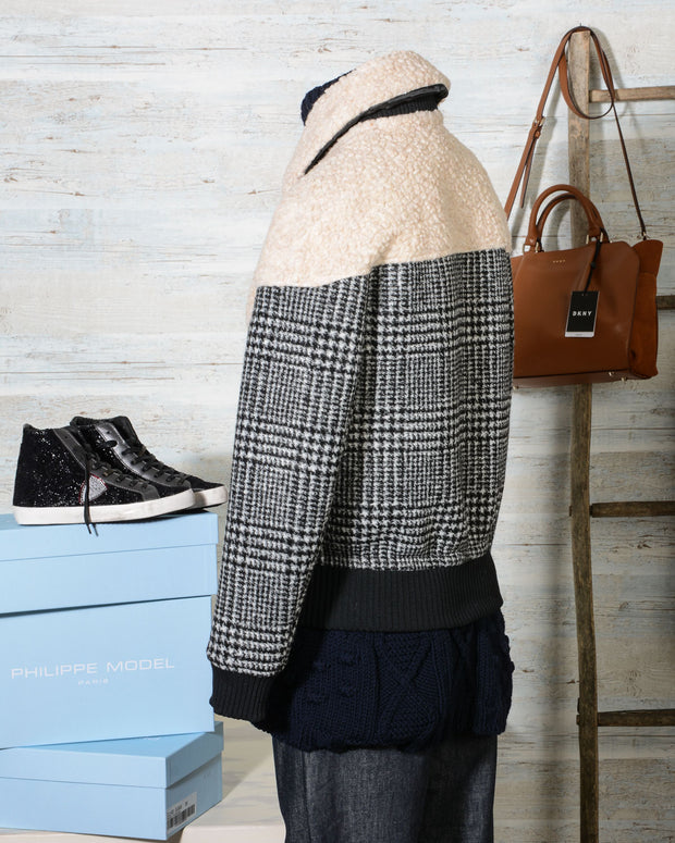 Bomber Donna in lana Due Soli La Boum DS46 (7)