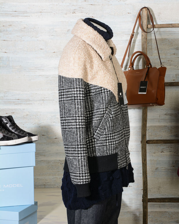 Bomber Donna in lana Due Soli La Boum DS46 (8)