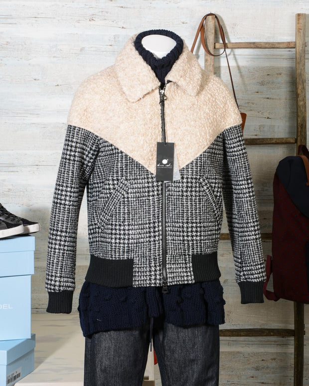 Bomber Donna in lana Due Soli La Boum DS46 (9)