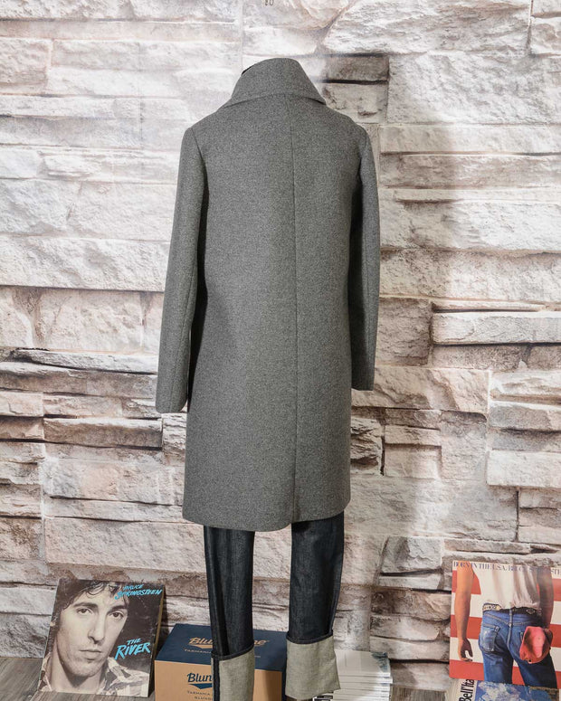 Cappotto in misto lana DKNY Donna Karan New York N365005A4B 070 FLINT -11