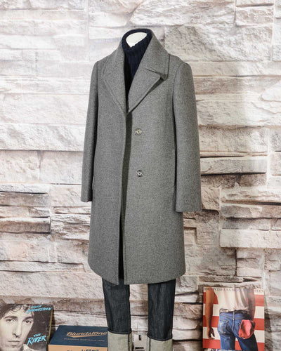 Cappotto in misto lana DKNY Donna Karan New York N365005A4B 070 FLINT -6