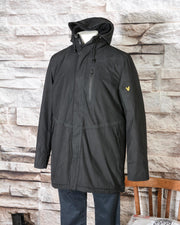 Casuals Parka Lyle & Scott True Black JK922V -8