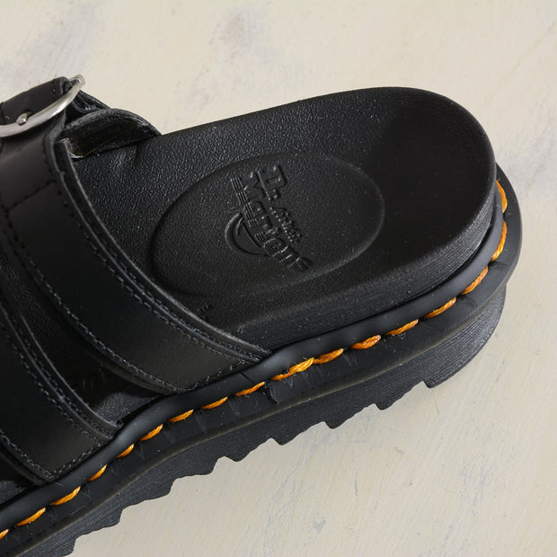 Dr Martens 25456001 BLAIRE SLIDE BLACK HYDRO LEATHER SANDAL (14 di 15)