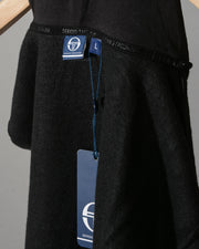 Felpa uomo con cappuccio Sergio Tacchini 37704 ZION SWEATER colore 166 BLACK WHITE