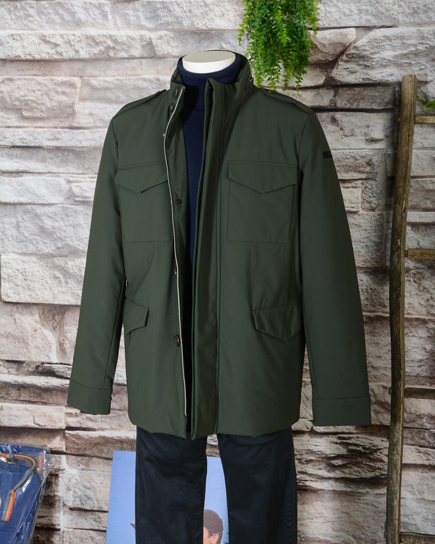 Field Jacket 4 tasche RRD W19022 City Field roberto ricci designs Verde militare -8