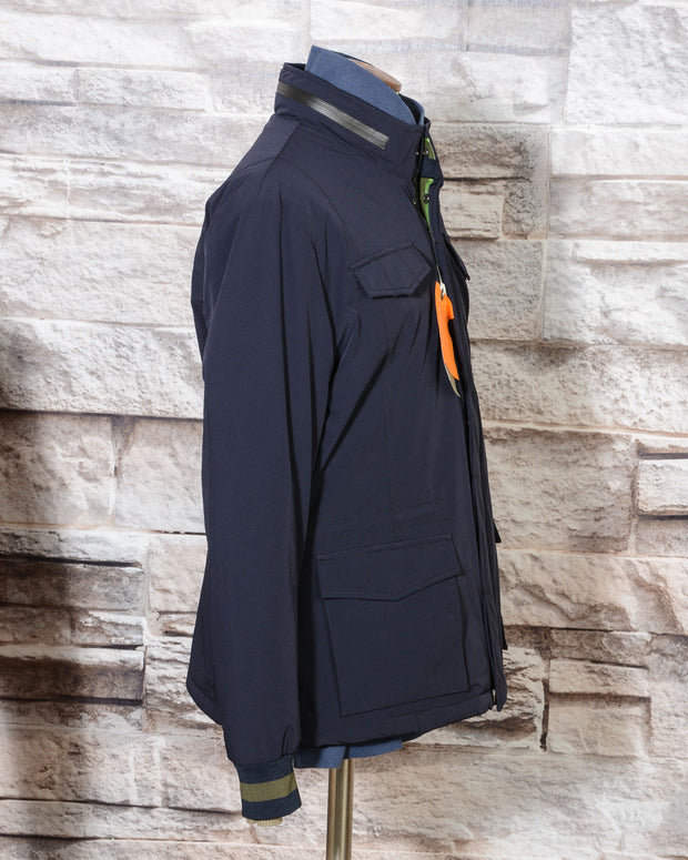 Field Jacket Uomo 2shirts.ago Blu Navy autunno-inverno 2017 2018 in sconto (2)