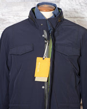 Field Jacket Uomo 2shirts.ago Blu Navy autunno-inverno 2017 2018 special price