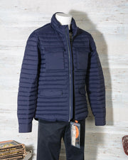 Field Jacket Uomo Save The Duck D3335M MITE8 GIUBBOTTO Navy Blue