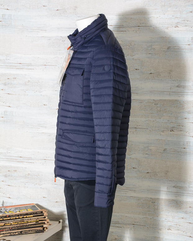 Field Jacket Uomo Save The Duck D3335M MITE8 GIUBBOTTO Navy Blue