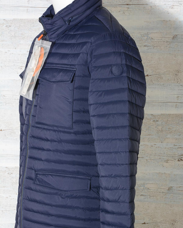 Field Jacket Uomo Save The Duck D3335M MITE8 GIUBBOTTO Navy Blue