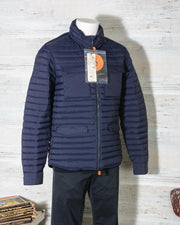 Field Jacket Uomo Save The Duck D3335M MITE8 GIUBBOTTO Navy Blue