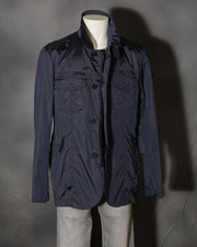 Field Jacket uomo Peuterey HOLLYWOOD EW 03 PEU3496 colore Blu scuro 215 effetto cangiante (10 di 19)
