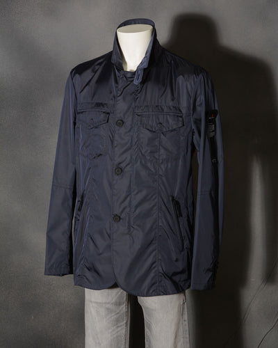 Field Jacket uomo Peuterey HOLLYWOOD EW 03 PEU3496 colore Blu scuro 215 effetto cangiante (19 di 19)