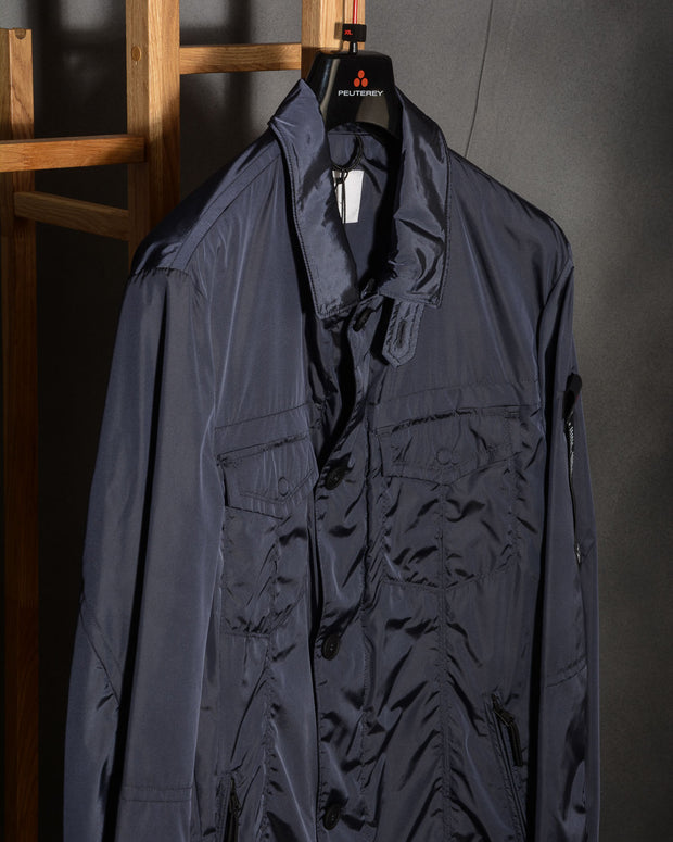 Field Jacket uomo Peuterey HOLLYWOOD EW 03 PEU3496 colore Blu scuro 215 effetto cangiante (4 di 19)