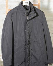 Giaccone uomo imbottito in piuma d'oca ADD ADDDown OAM417 colore nero Black (2 di 9)