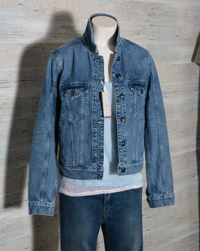 Giubbino jeans donna di Tommy Hilfiger in denim WW0WW26479 Jacket MILO (10 di 17)