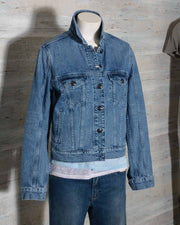 Giubbino jeans donna di Tommy Hilfiger in denim WW0WW26479 Jacket MILO (14 di 17)