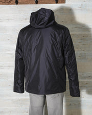 Giubbino uomo con cappuccio save the duck mezza stagione D38650M MEGA12 modello AUSTIN colore nero (11 di 14)