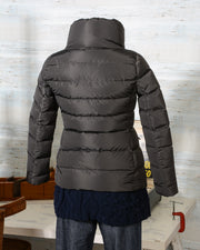 Giubbotto Piumino Donna Aspesi MAFALDA in piuma 6N84 B166 nero (4)