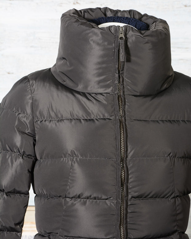 Giubbotto Piumino Donna Aspesi MAFALDA in piuma 6N84 B166 nero (7)