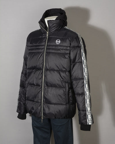 Giubbotto uomo Sergio Tacchini 38346 DAVAO JACKET colore 166 BLACK WHITE -11