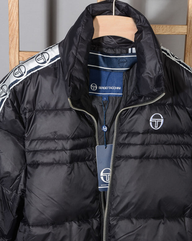 Giubbotto uomo Sergio Tacchini 38346 DAVAO JACKET colore 166 BLACK WHITE -13