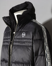 Giubbotto uomo Sergio Tacchini 38346 DAVAO JACKET colore 166 BLACK WHITE -2